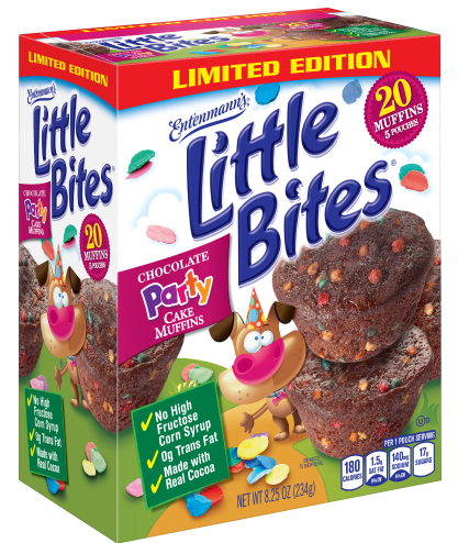 Little Bites® Chocolate Party Cake Muffins | Little Bites® Snacks